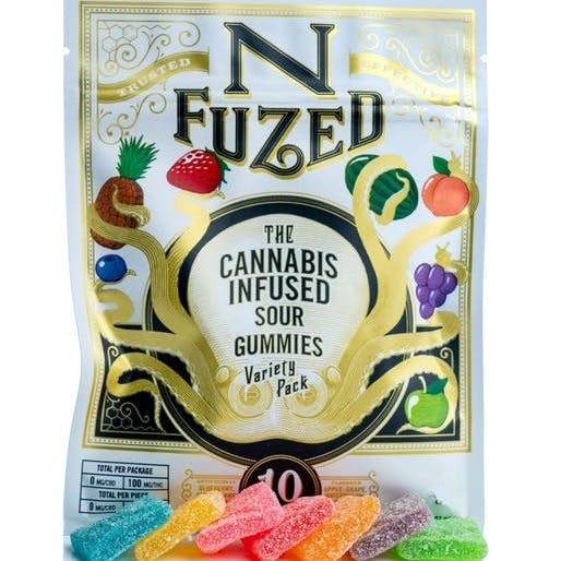 NFuzed Sour Variety Pack Gummies